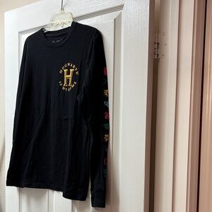 H&M Black “ Hogwarts Is My Home” Graphic Long Sleeve